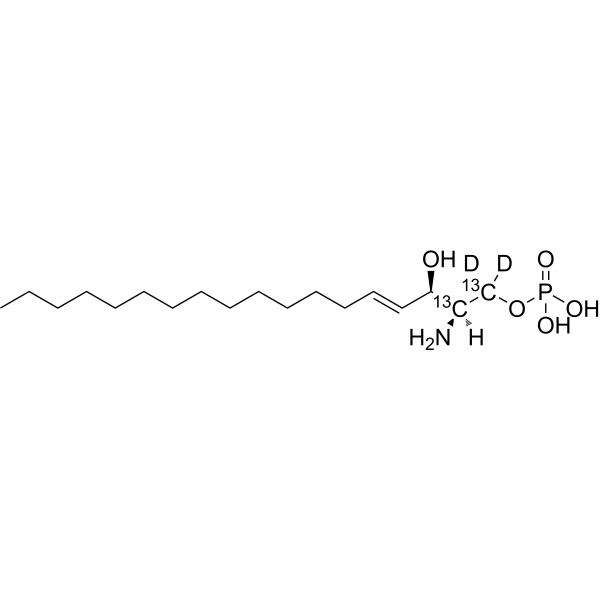 D-Erythro-sphingosine-1-phosphate-13C2,d2 2734928-88-0